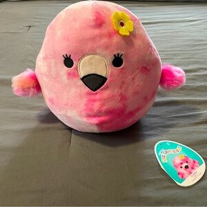 Squishmallows Cookie the Flamingo 8" Stuffed Plush
